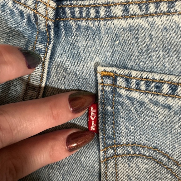 Levi’s with Premium Big E Straight Jeans Women’s Size 24x30 - Picture 11 of 14